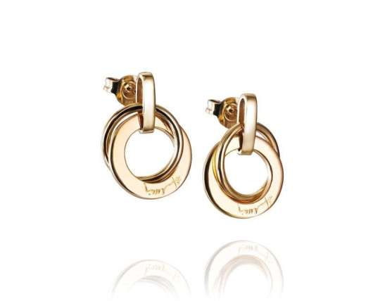 Efva Attling - Twosome Earrings Gold