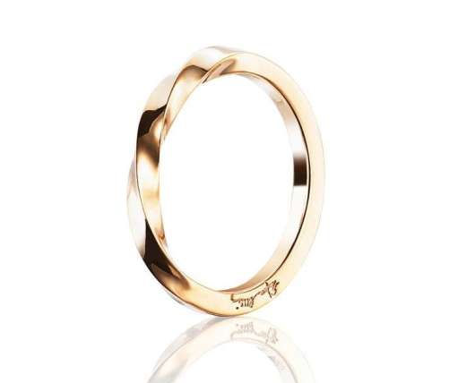 Efva Attling - Viking Plain Ring Gold