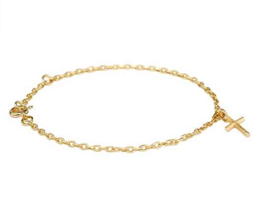 Emma Israelsson - Branch Cross Bracelet Gold