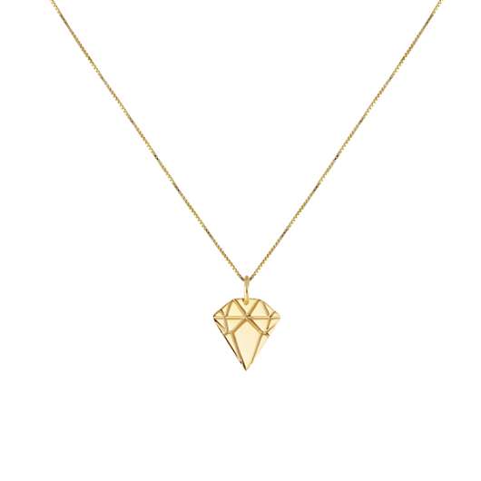 Emma Israelsson - Diamond Necklace Small Golden