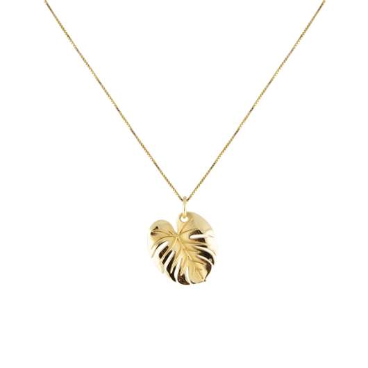 Emma Israelsson - Palm Leaf Necklace Gold