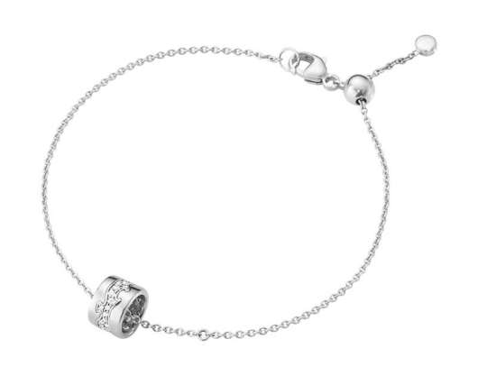Georg Jensen Fusion Armband 18K Vitguld med Diamanter