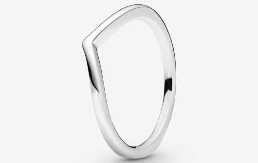 PANDORA - Polished Wishbone Ring