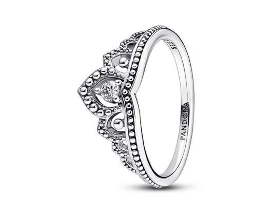 Pandora - regal beaded tiara ring