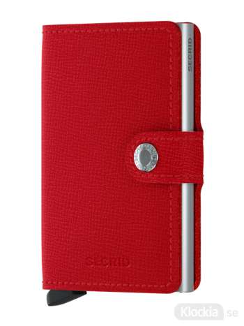 Plånbok SECRID Miniwallet Crisple Red