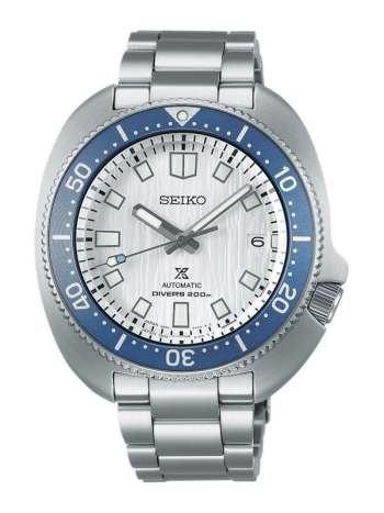 Seiko prospex automatic diver 42.5mm save the ocean special edition glacier