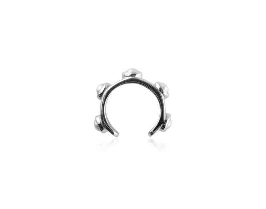Sophie by sophie funky pearl earcuff silver