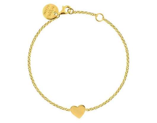 Sophie by sophie - heart bracelet gold
