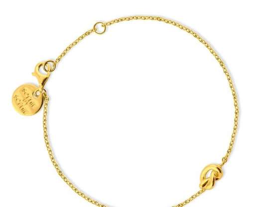 Sophie by sophie - knot bracelet gold