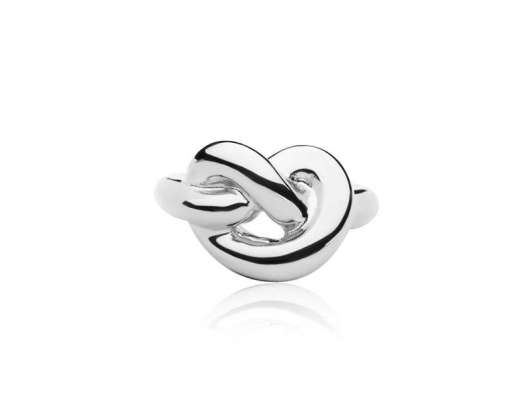 Sophie by sophie - knot giant ring silver