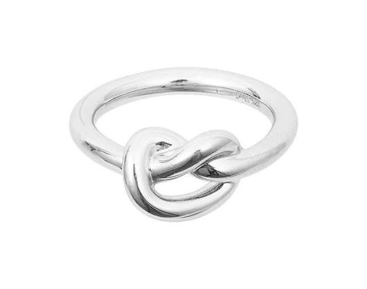 Sophie by sophie knot ring silver