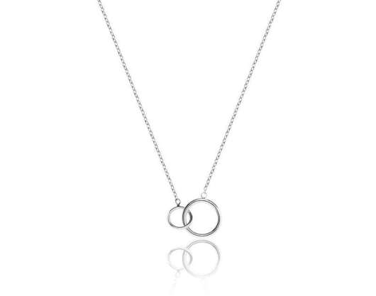 Sophie by sophie mini circle necklace silver