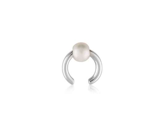 Sophie by sophie pearl earcuff silver