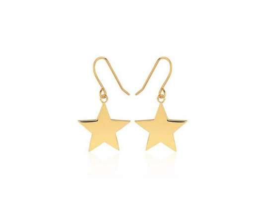 Sophie by sophie - star hook earrings gold