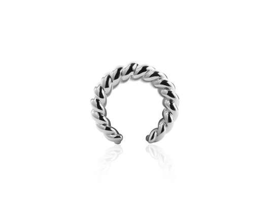 Sophie by sophie twisted earcuff silver