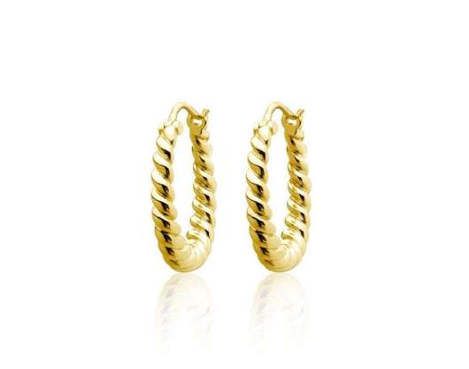 Sophie by sophie - twisted mini hoops gold