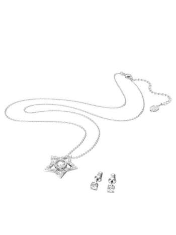 Swarovski Halsband & Örhängen Stella - Silver 5622729