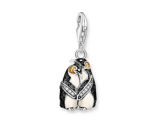 Thomas Sabo Charm-hängsmycke Pingviner Silver